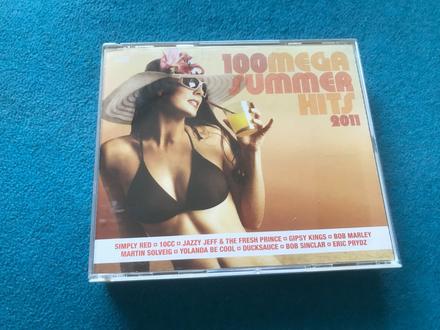 Cd 5 ks, 100 mega summer hits 2011,