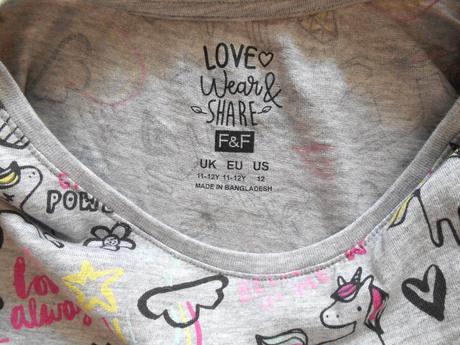 Šaty s unicorn f&f na 11-12 rokov, f&f,152