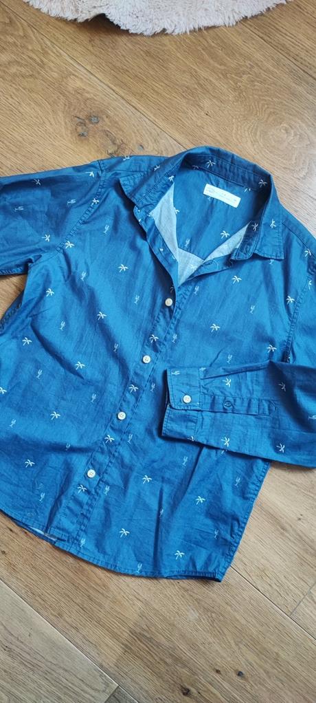 Zara košeľa s palmami, zara,134