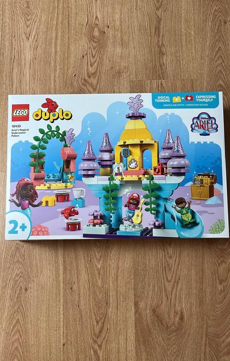 Lego duplo 10435 arielin čarovný podmorský pa,