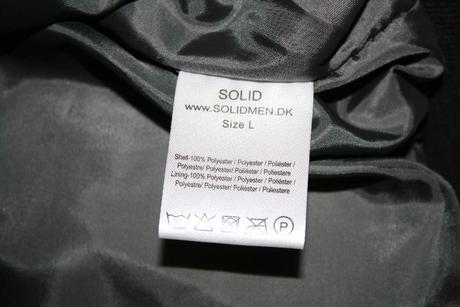 Pánska bunda solid, l