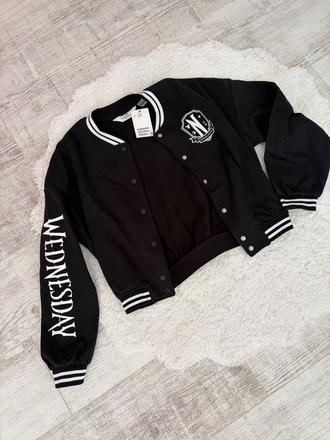 Wednesday mikina 146/152, h&m,146 / 152