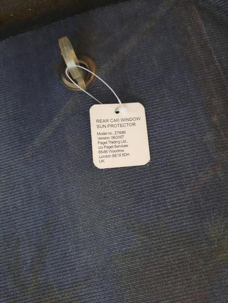 Sun protector, tienidlo na okno auta, 