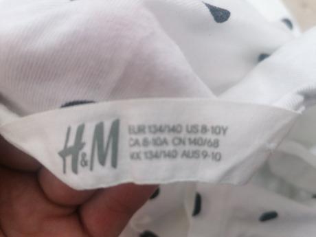 Šatky, h&m,134