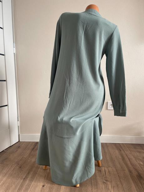 Šalviové oversize košeľové šaty cos, xs, cos,xs