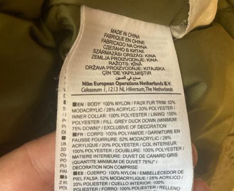 Nike paperova bunda m, nike,m