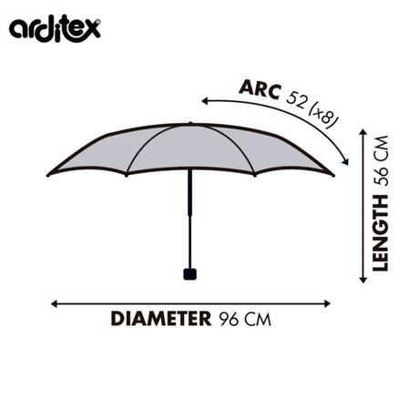 Skladací dáždnik fc barcelona, oficiálny dizajn,