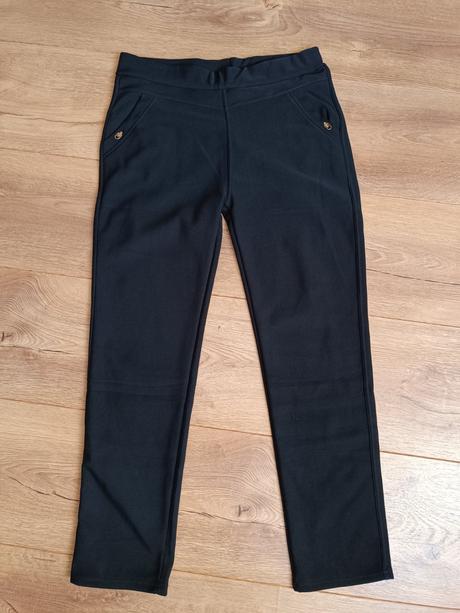 Zateplene cierne nohavice xl, xl