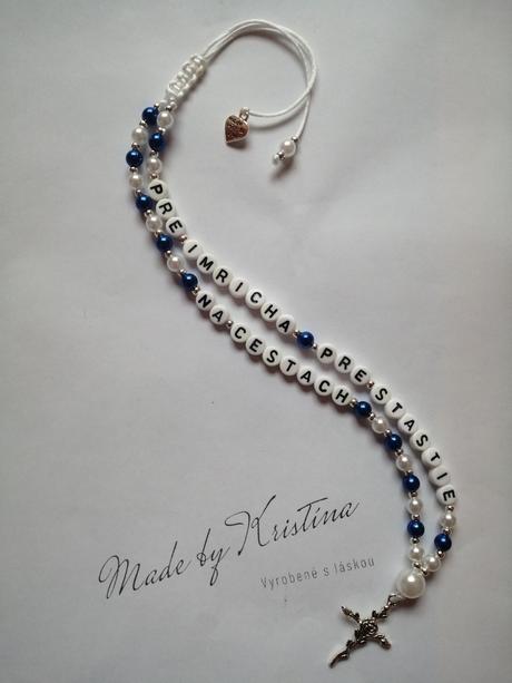 Talizman/ruženec do auta, 