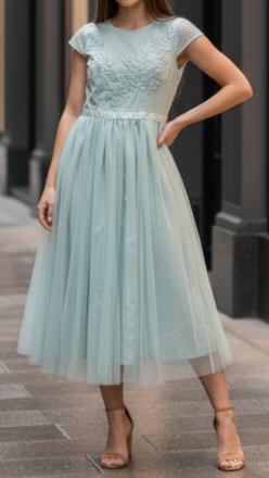 Krásne tylové šaty, 38