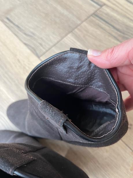 Kožené kotnicky apart, 37