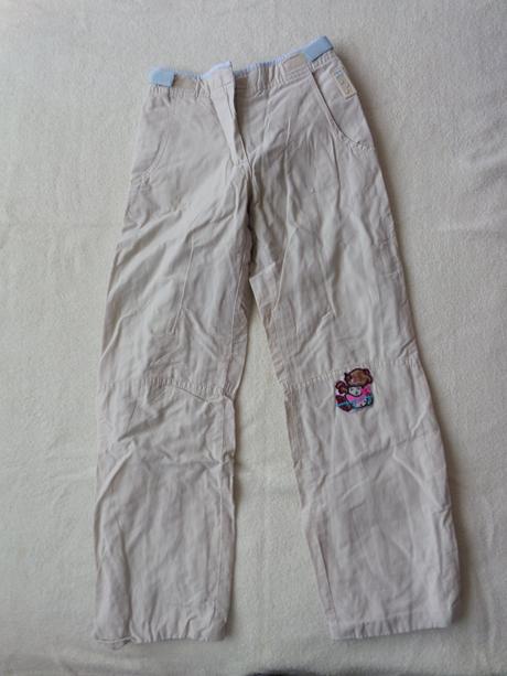 Zateplené nohavice, 128