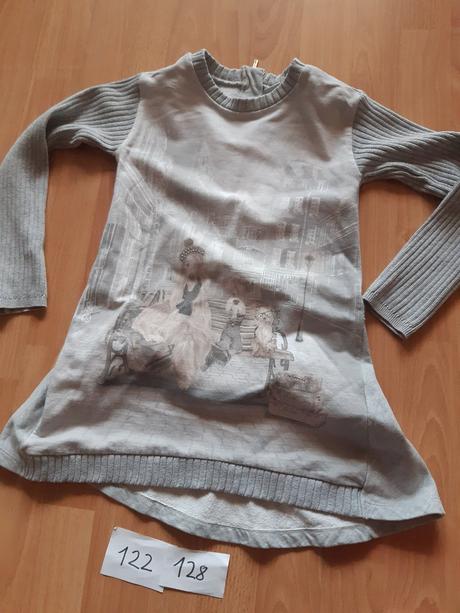 Teplé zimné saty 122/128, mayoral,122