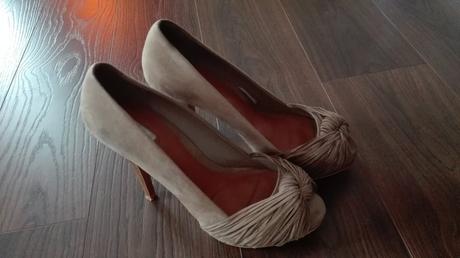 Dámske béžové lodičky bez špice zara, zara,39