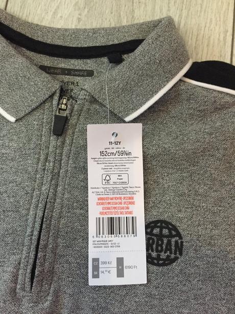 Chlapčenske tričko a kratke nohavice 11-12 rokov, f&f,152