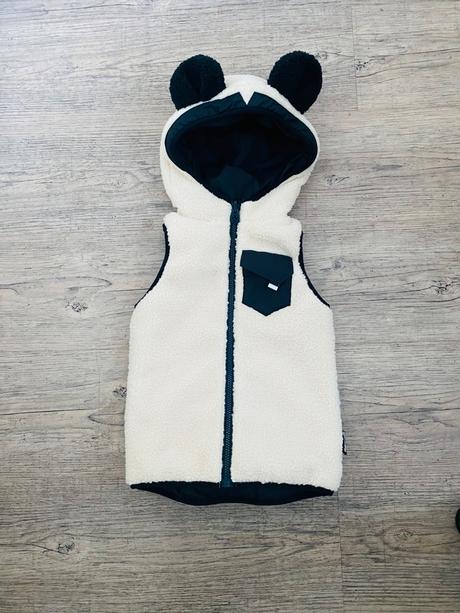 Obojstranná vesta panda, 92