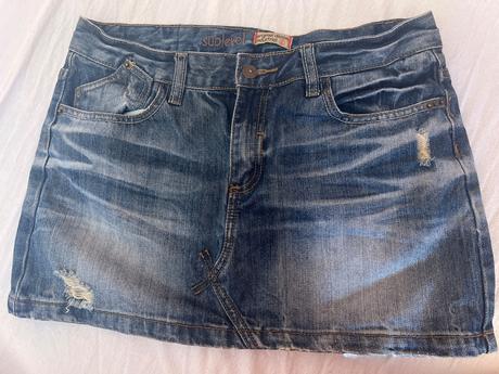 Mini riflova suknicka velkost m, m