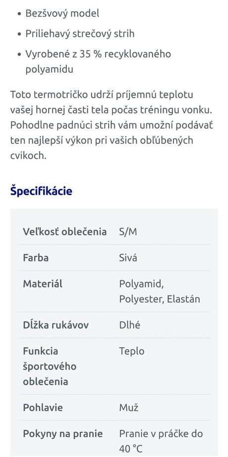 Termo tričko kaytan s/m, m