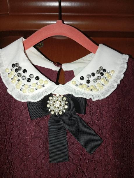 Nádherné čipkované šaty, river island,146