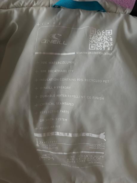 Lyžiarska súprava+prilba, o’neill,164