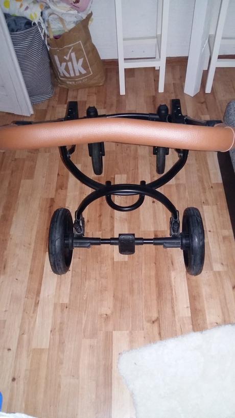 Koženkový poťah na rukoväť kočíka bebetto luca, bebetto luca 2018