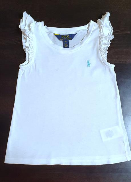 Biele tričko ralph lauren, ralph lauren,104