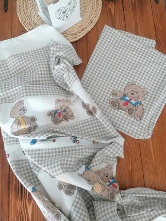 Obliečky do detskej postieľky -macík, šírka (cm): 80,dĺžka (cm): 120