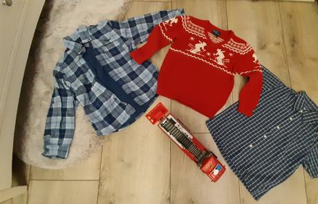 Balík ralph lauren, mayoral, denim co, hasič.auto, 104–116