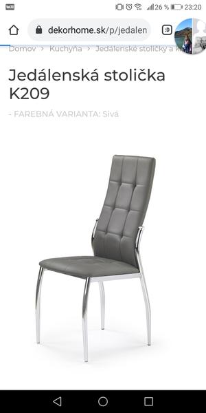 Máte tieto stoličky?