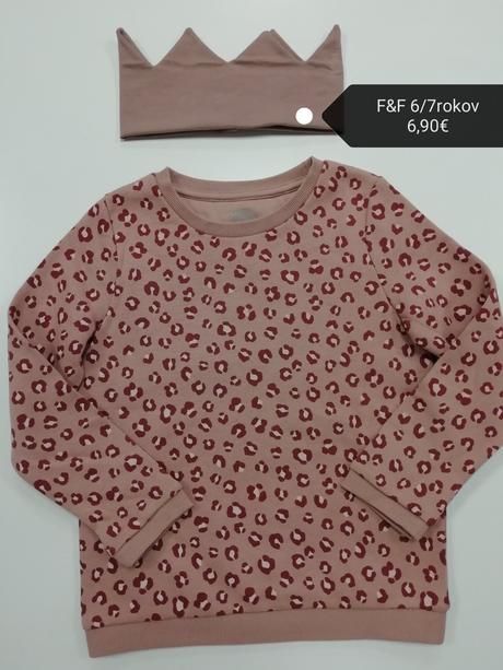 Leo tigrovaná mikina, f&f,122