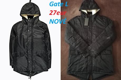 Zimná bunda hm, zimná bunda gate, h&m,l