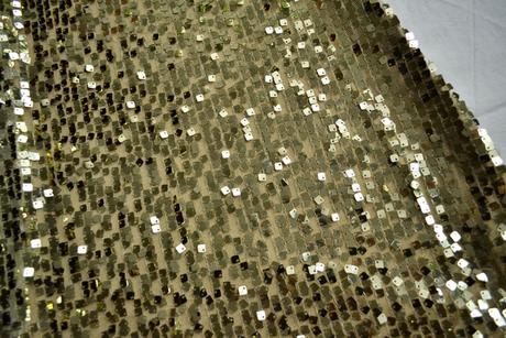 Zlaté šaty v 34/36, 36