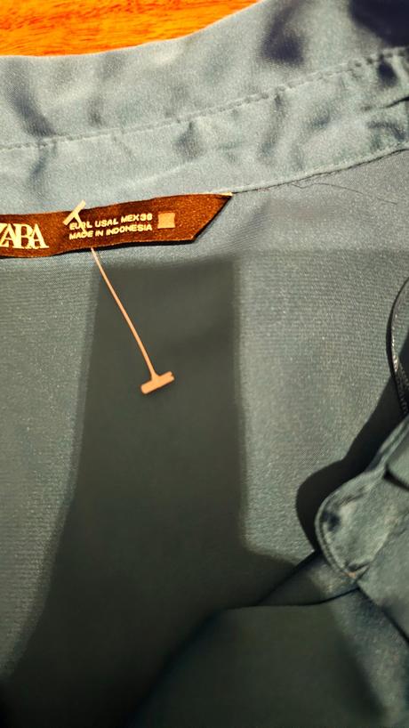 Saténová blúzka, zara,l