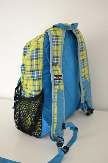 Limetkovo-tyrkysový ruksak burton, burton