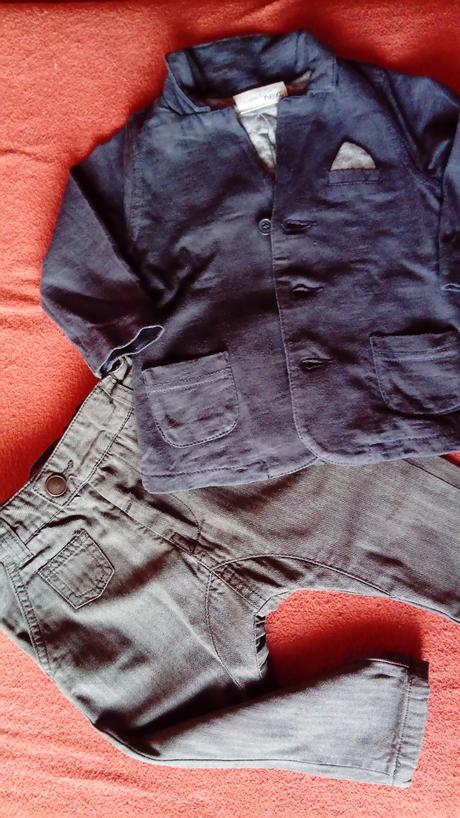 Fesacke sako a nohavice, next,80