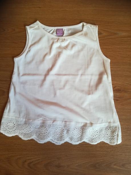 Tielko s čipkou - 1x oblečené, takko,104