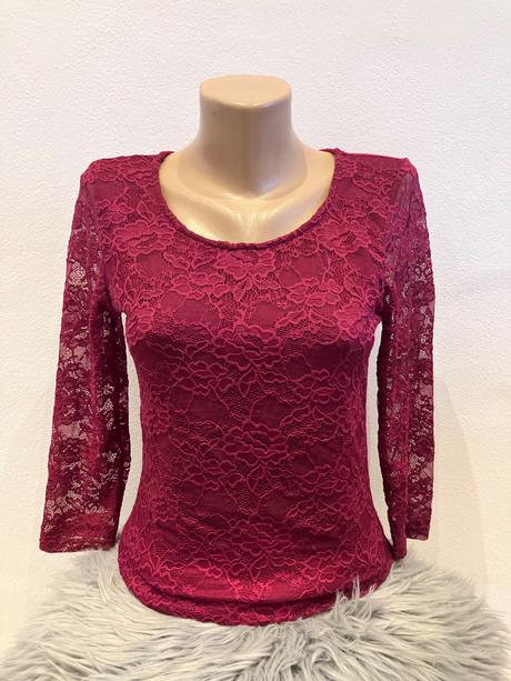 Dámske čipkované tričko (m), amisu,m