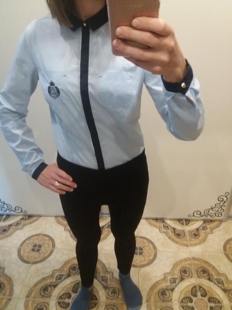 1x oblecena bluzka, reserved,36