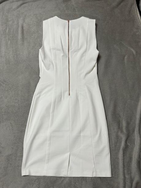 Biele šaty s korálkami zn. orsay, orsay,40