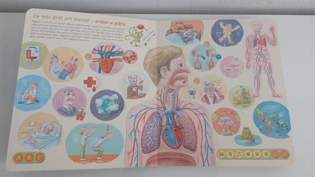 Albi kouzelné čtení lidské tělo, 