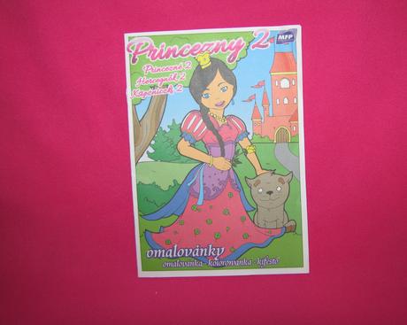 Omaľovánka princezné, 