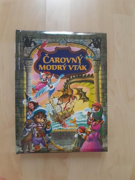 Čarovný modrý vták knižka rozpravkova, 