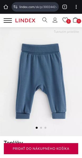 Kde kúpiť detské tepláky širokého strihu?