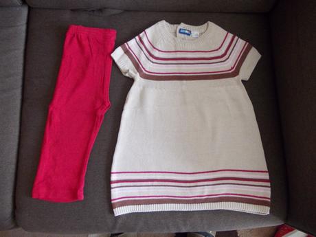 Štrikované šaty a legíny 86, lupilu,86