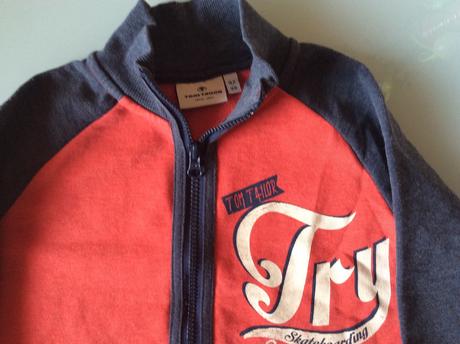 Mikina na zips tom tailor, tom tailor,98