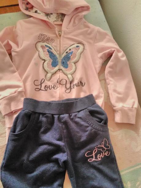 Tepláková súprava motýľ, 122