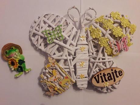 Bytové doplnky - veniec sladký domov,