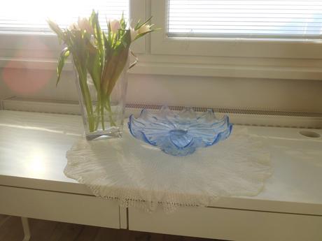 Veľká misa lisované sklo retro-top top stav,, 