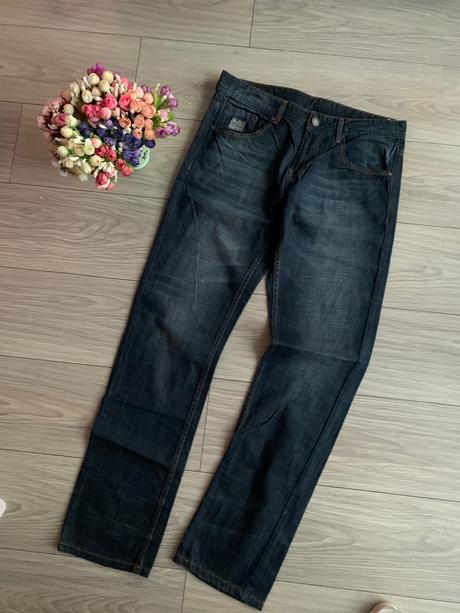 Riflove štýlové nohavice 32/34, takko,32