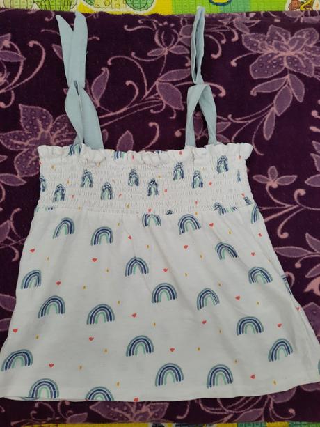 Balík letného dievčenského oblečenia 110, 116, 104–116